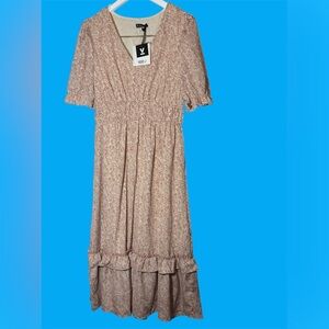 Very J new with tag prairie style dress